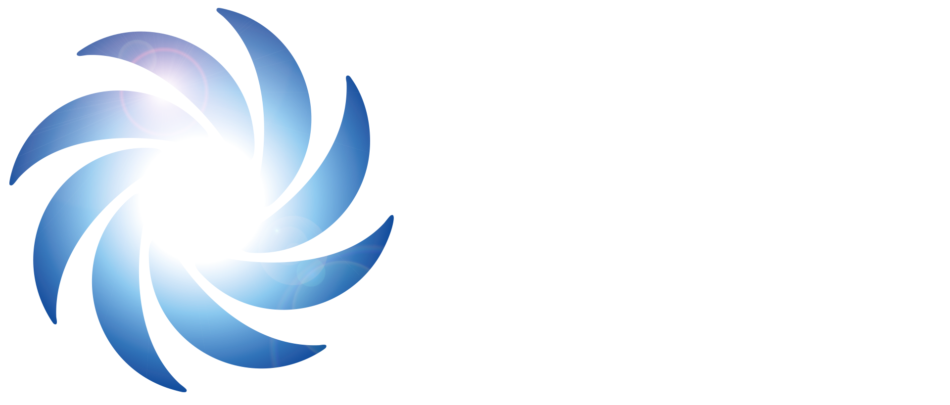 Turbine Logo White